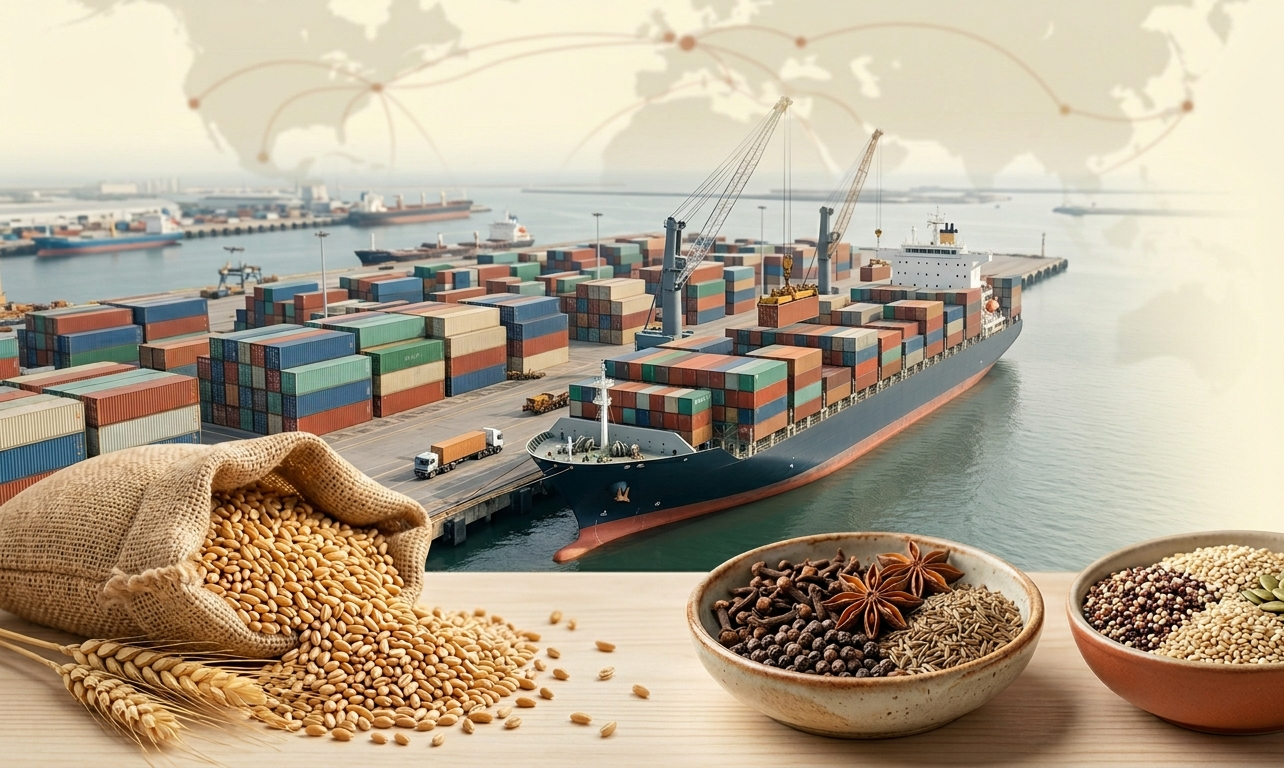 Siddhi Agri Exim — Logistics and quality agricultural exports